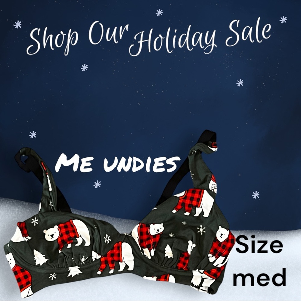 Christmas polar bear bra Teen